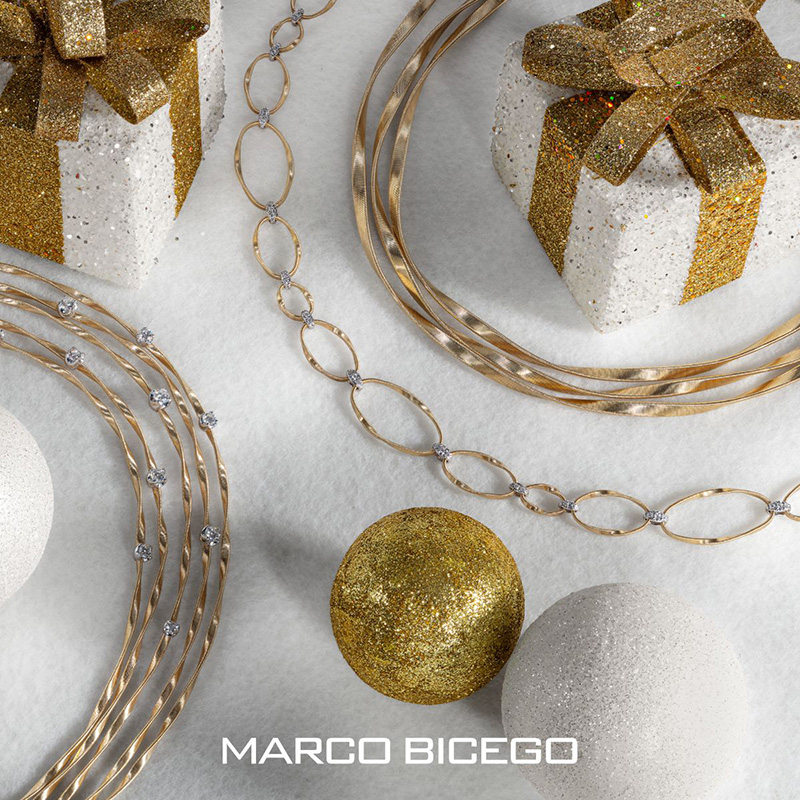 意式圣诞，热情绽放 意大利设计师珠宝品牌Marco Bicego邀您点亮金色圣诞